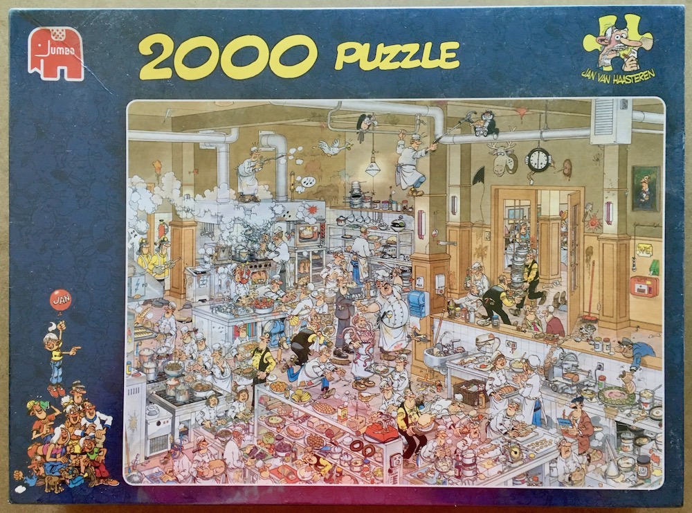 2000, Jumbo, The Kitchen, Jan van Haasteren Rare Puzzles