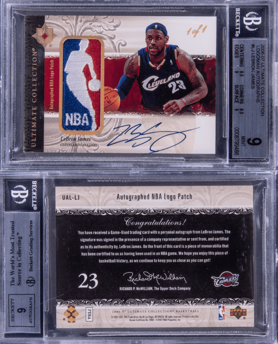 9 Most Expensive LeBron James Cards