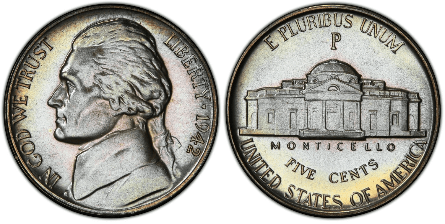 1942 Jefferson Nickel Value Guide
