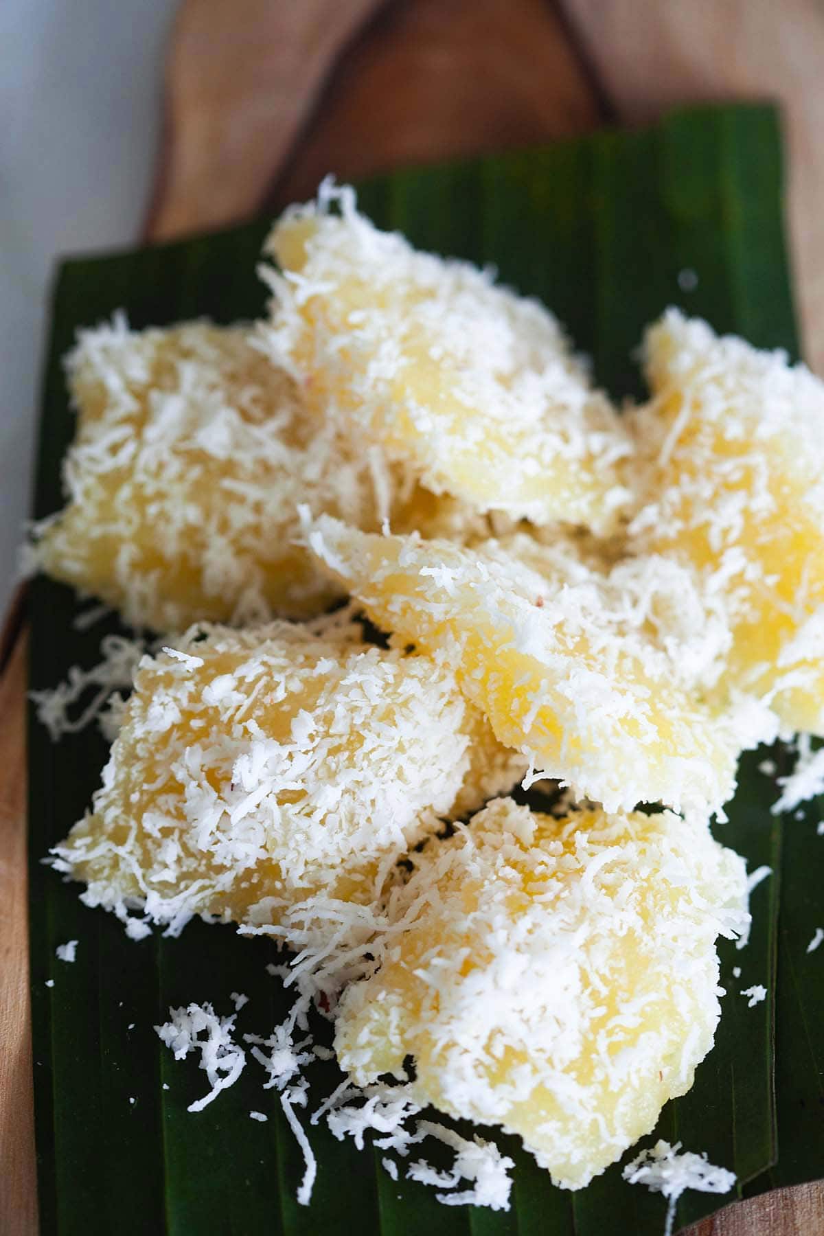 January 23, 2019 at 10:06 pm. Cassava Cassava Cake With Coconut Rasa Malaysia