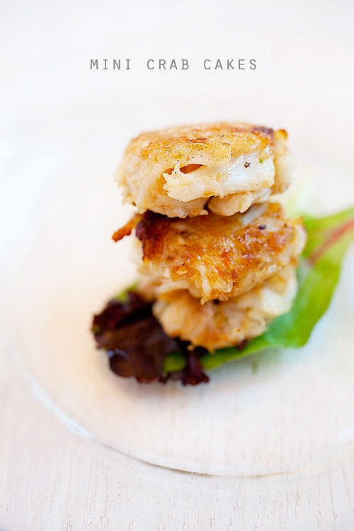 Mini Crab Cakes Easy Delicious Recipes