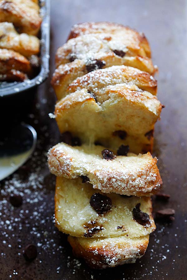 ChocolateCinnamon PullApart Bread Easy Delicious Recipes