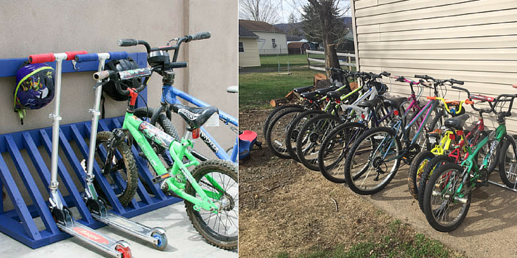 7 Bike Storage Ideas For Kids Bikes, Apartments, Garages, & Outdoors