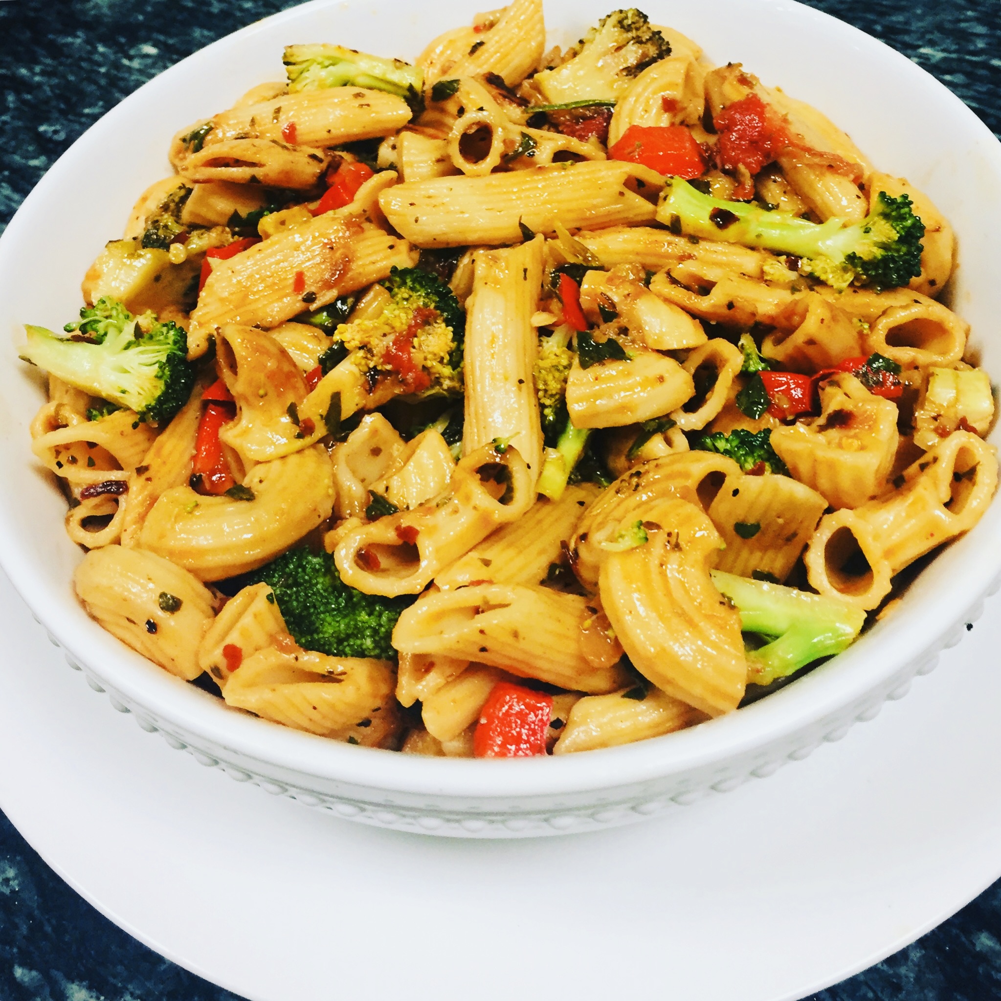 Pasta Primavera Salad Rasheeda's Travel and Food Blog
