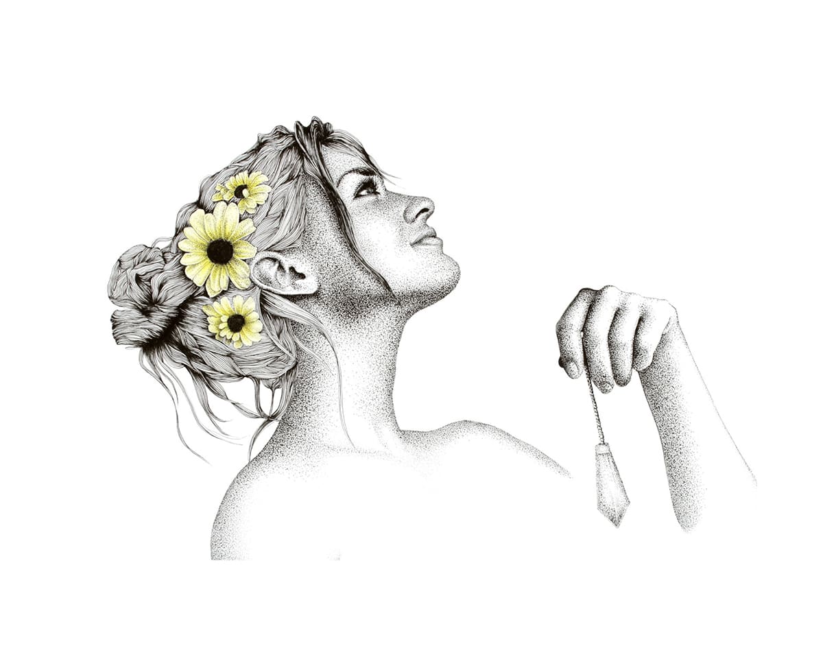 Pen Portrait Rashelle Stetman Art