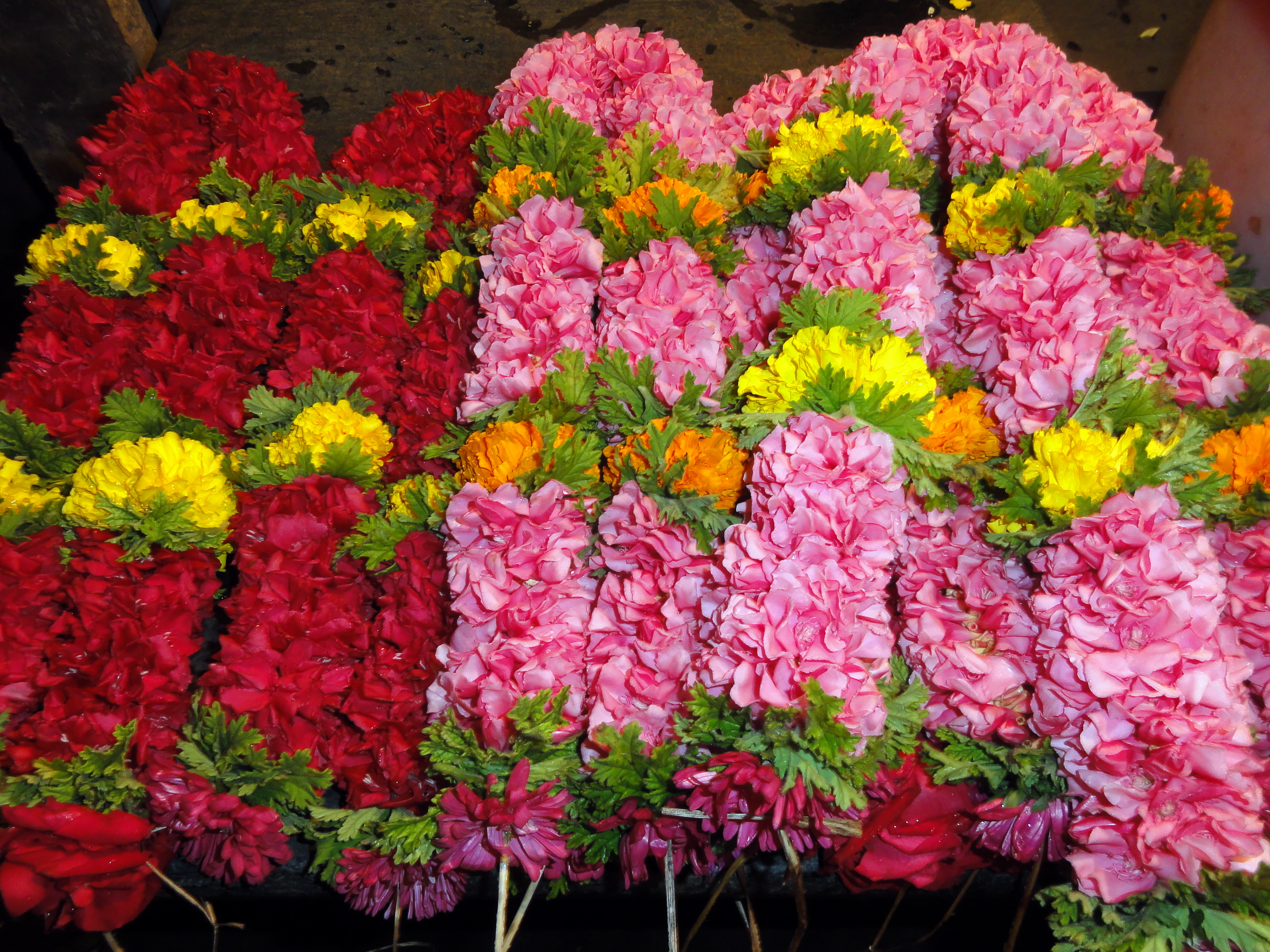 Color, creativity and craftsmanship Mangalore Flower Market Rashminotes