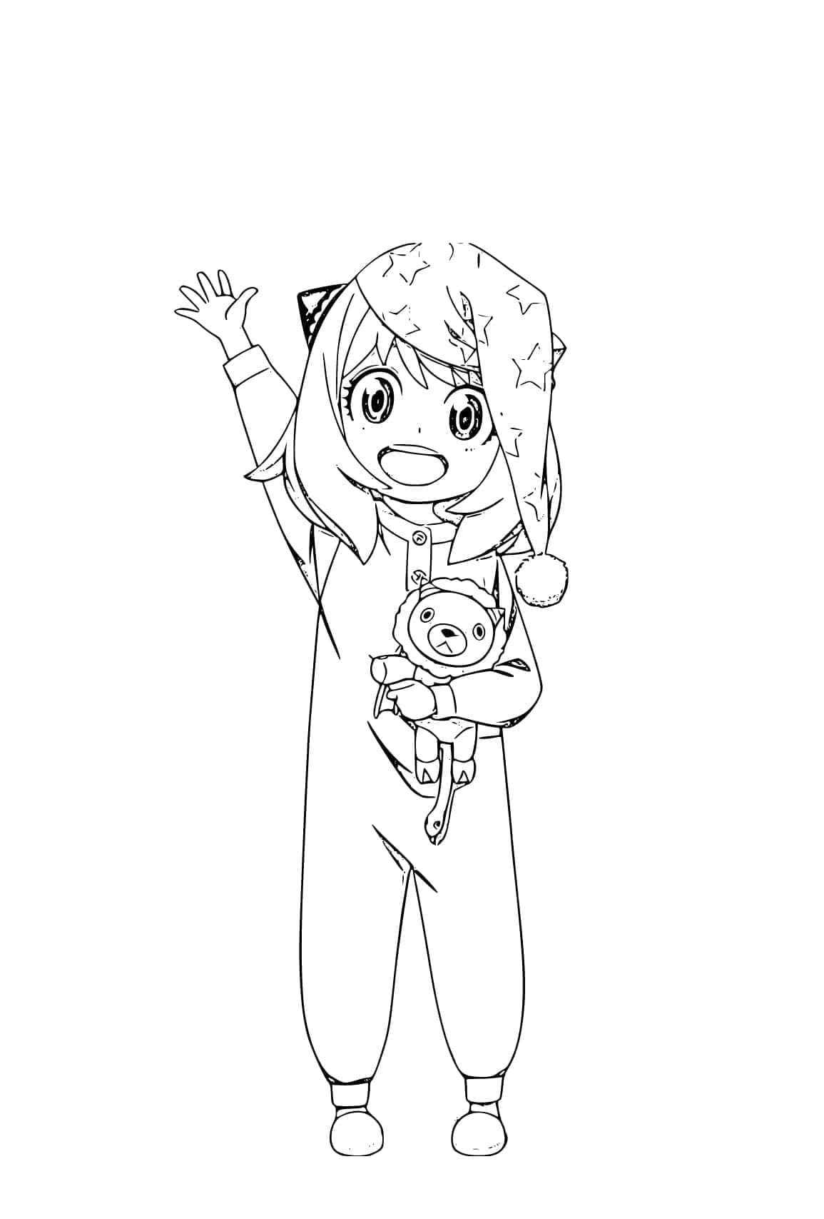 Anya Coloring Pages
