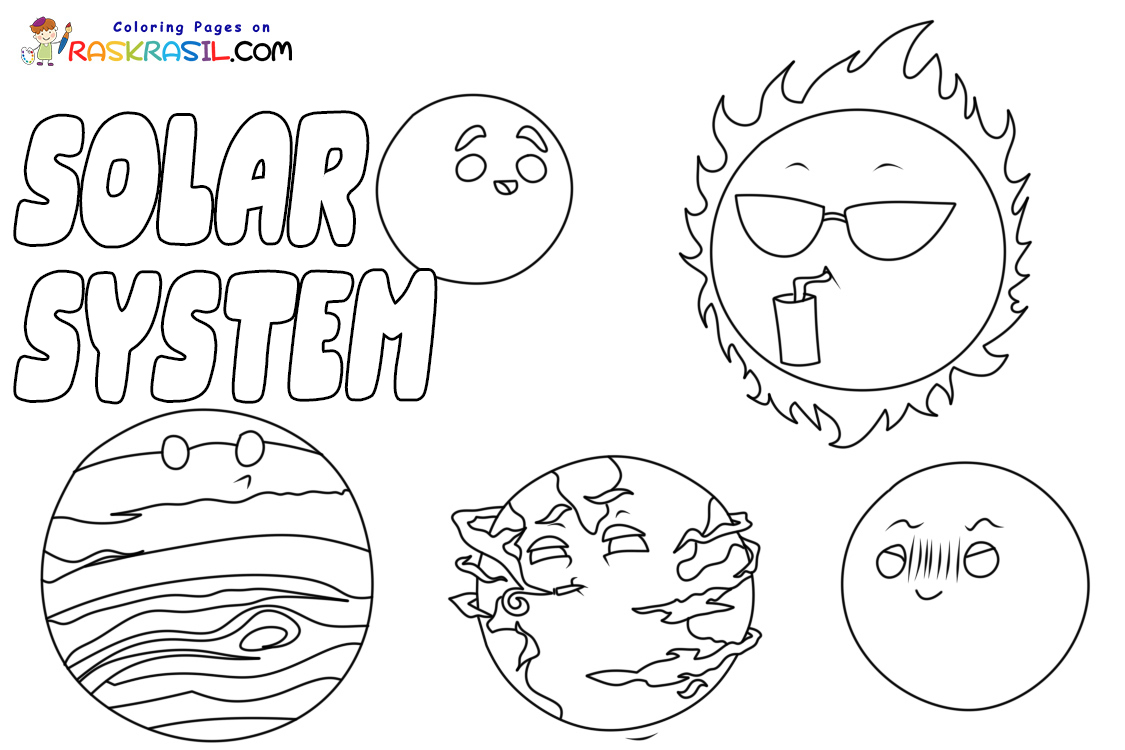 Free Printable Coloring Pages Solar System