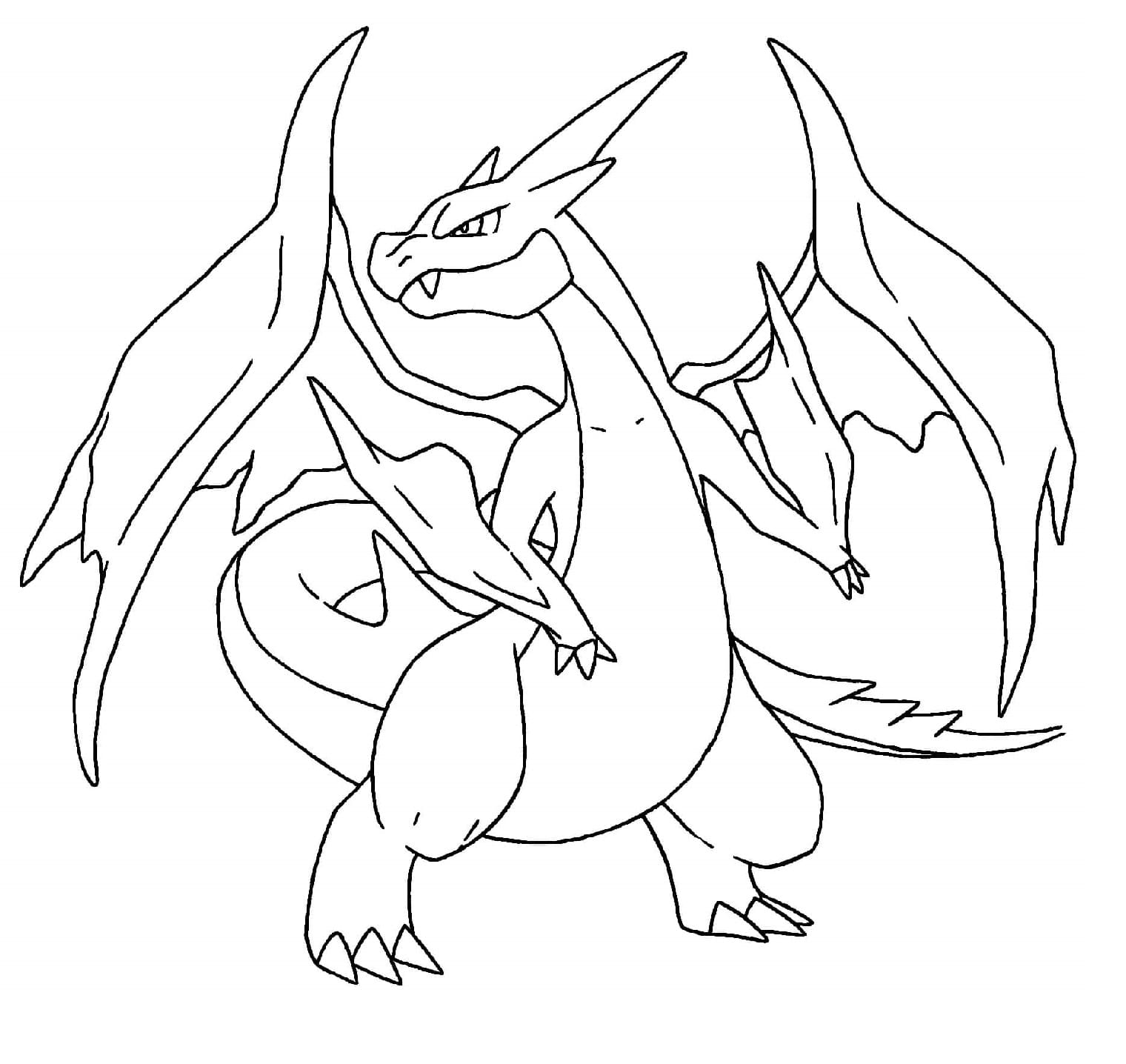 Charizard Coloring Pages