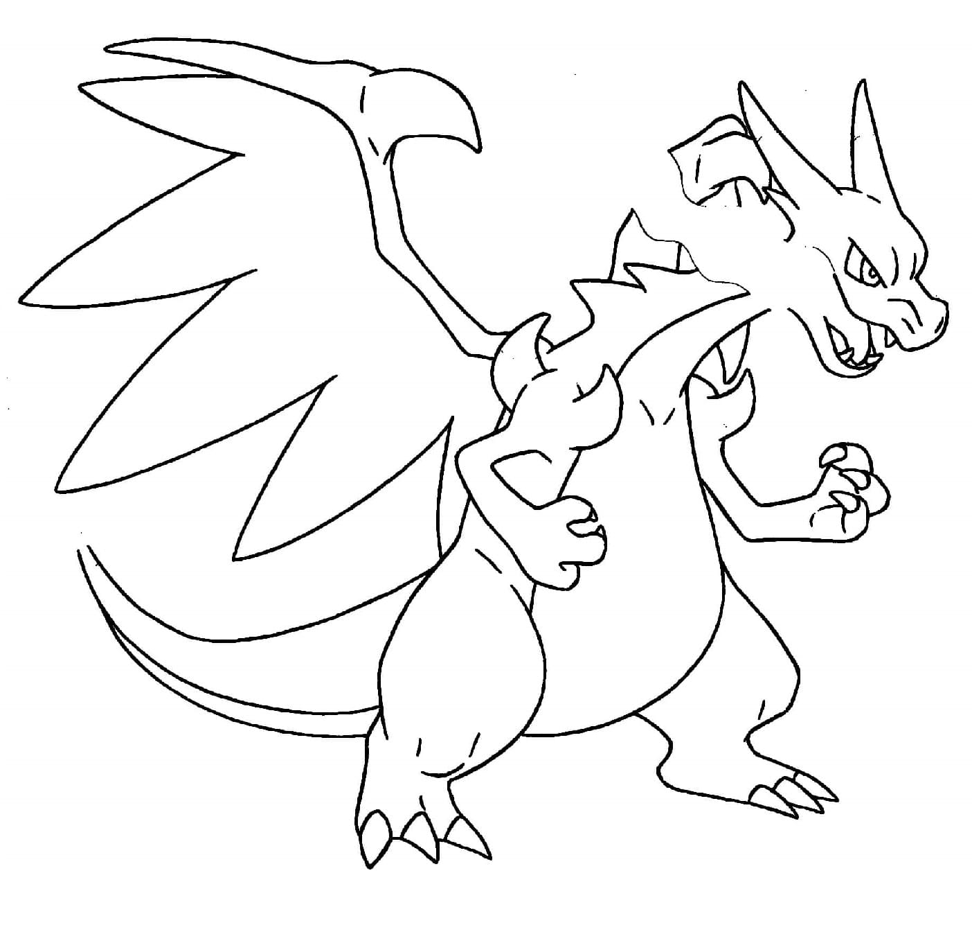 Charizard Coloring Pages