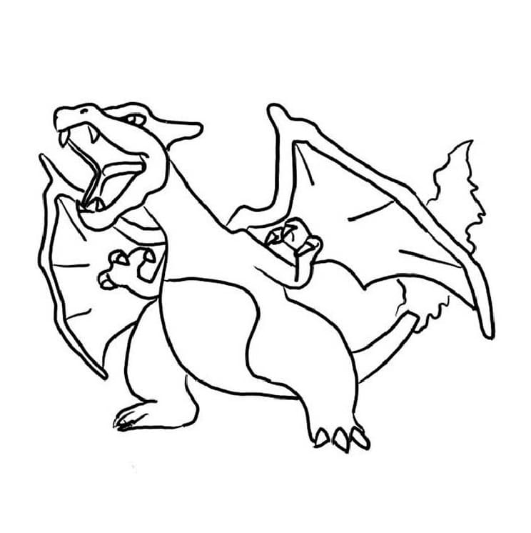 32+ Gigantamax Charizard Coloring Page TygoWillem