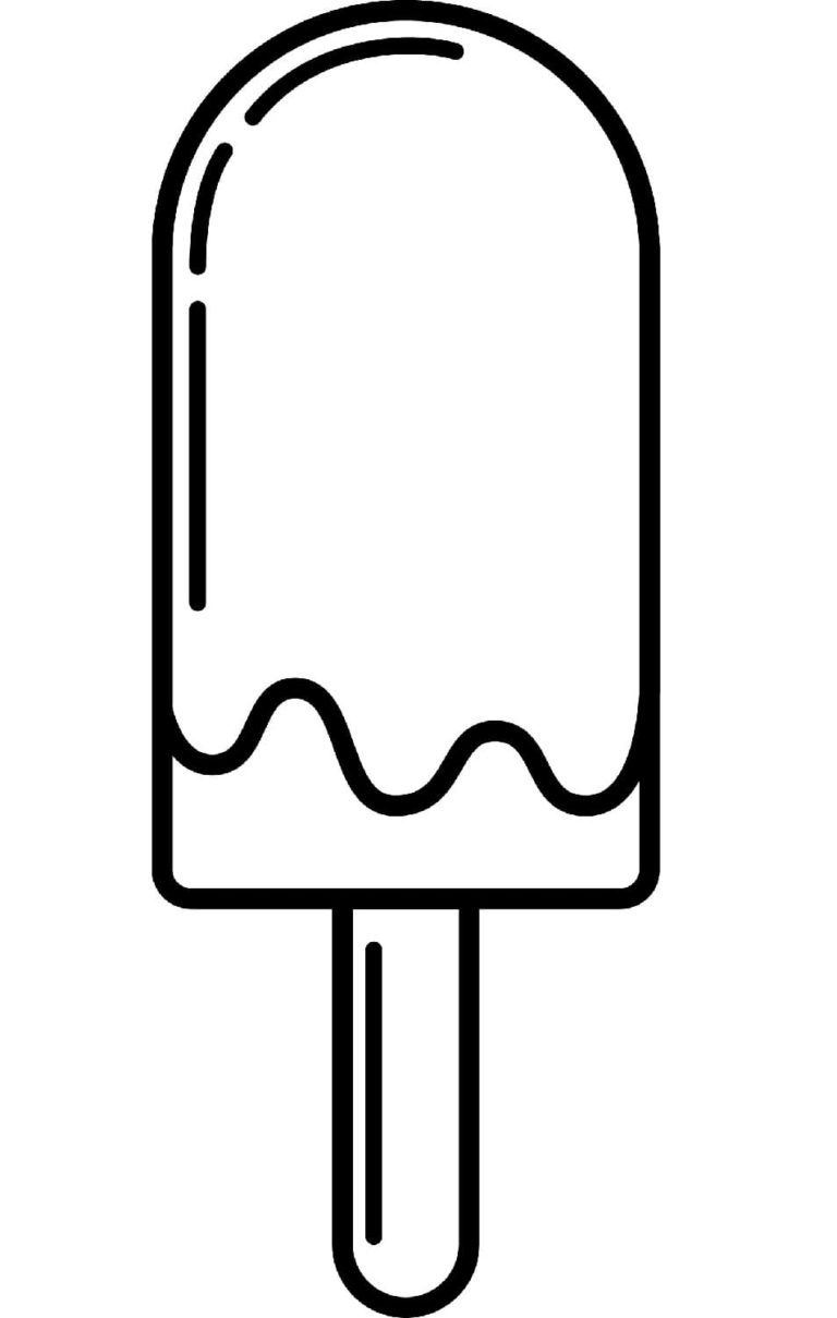 Disegni di Ghiacciolo da Colorare