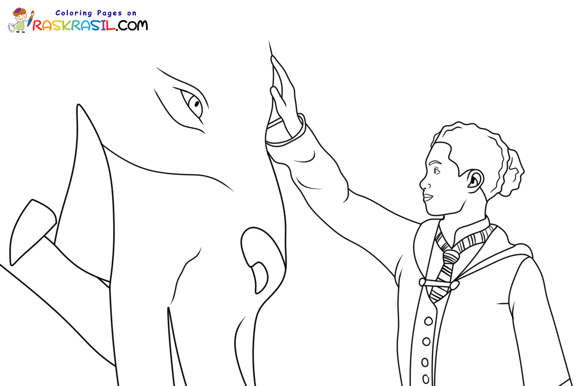 Hogwarts Legacy Coloring Pages