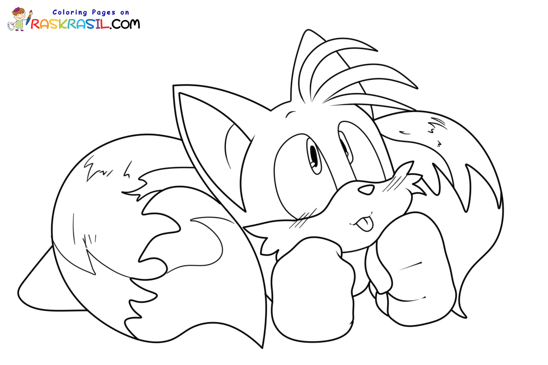 Miles Tails Coloring Pages