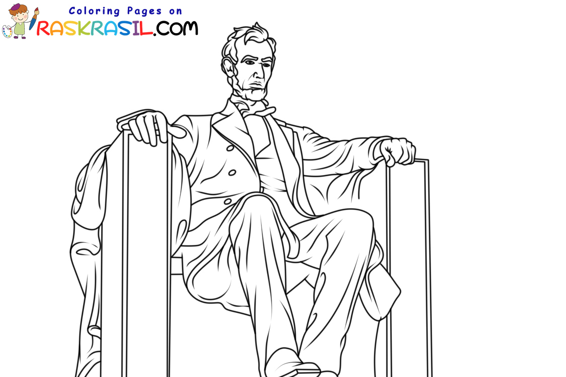 Lincoln Memorial Coloring Pages