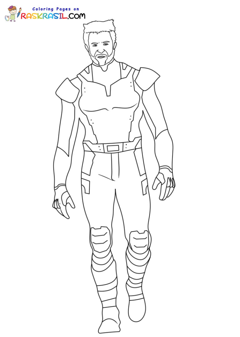Wolverine Coloring Pages