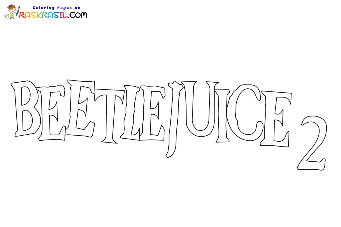Coloriage Beetlejuice 2 à imprimer