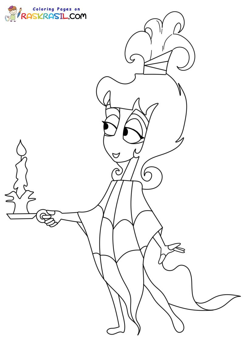 Beetlejuice Coloring Pages