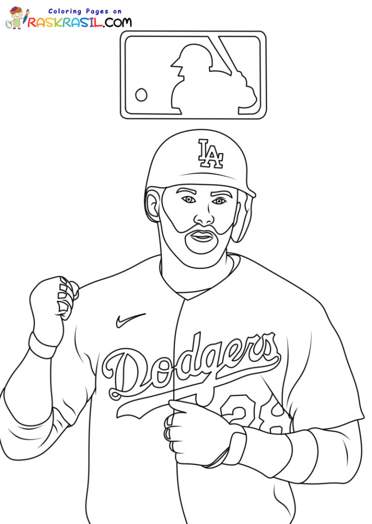 MLB Coloring Pages