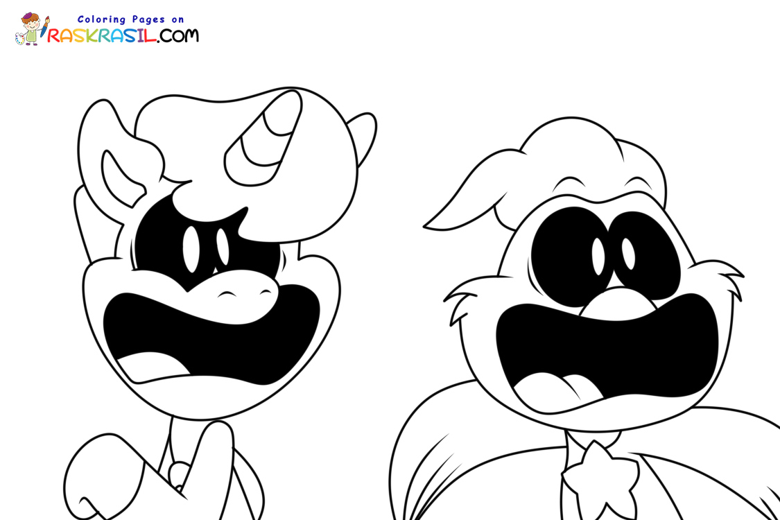 Disegni di Smiling Critters da Colorare