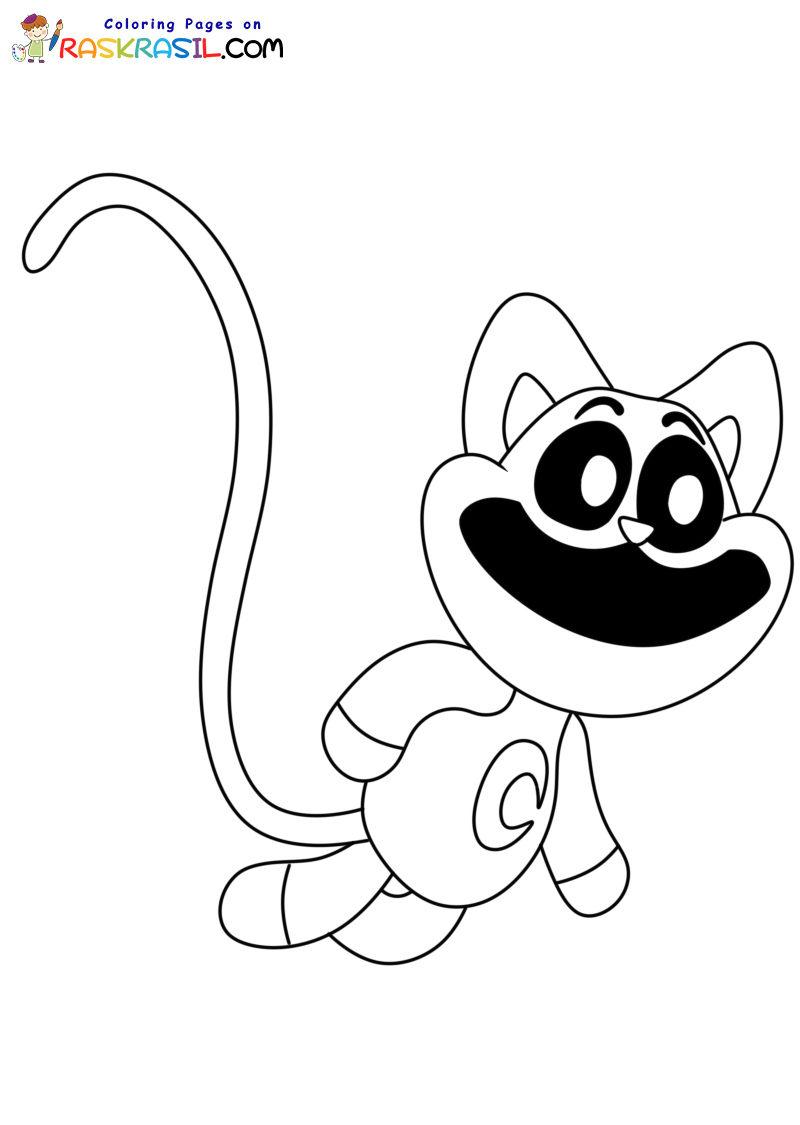 Smiling Critters Coloring Pages