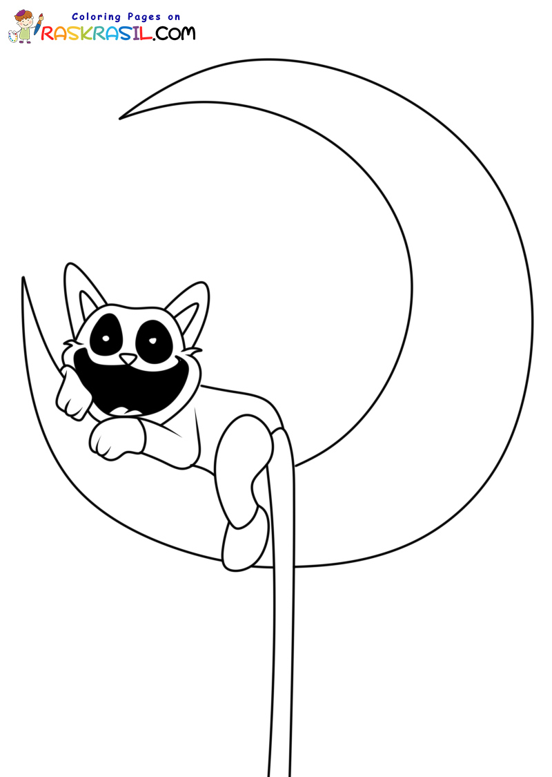 Poppy Playtime Chapter 3 Coloring Pages