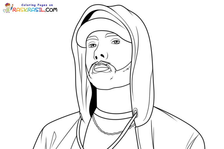 Rapper Coloring Pages Free Printables