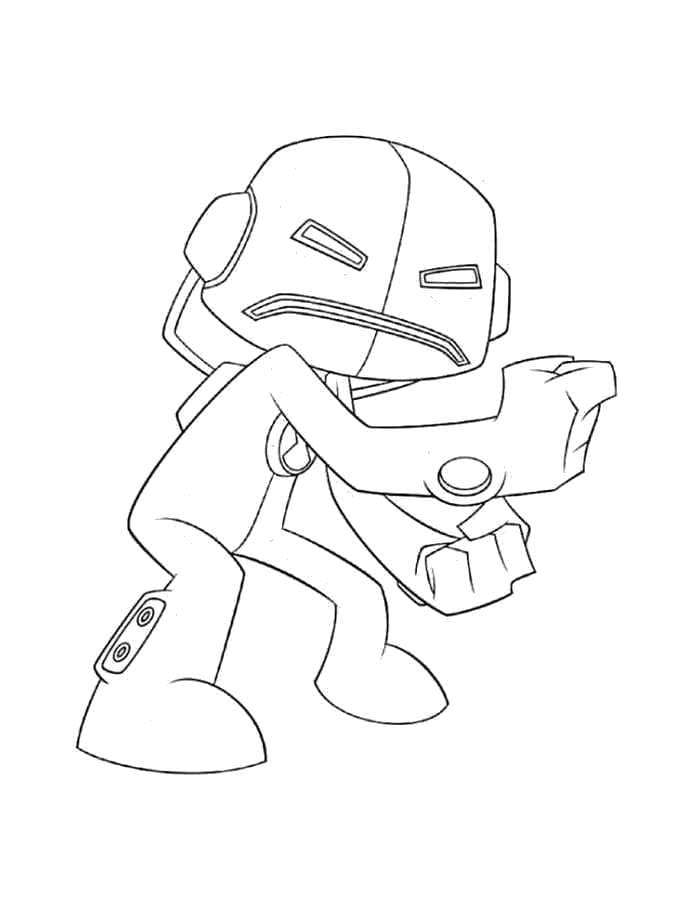 Ben 10 Overflow Coloring Pages