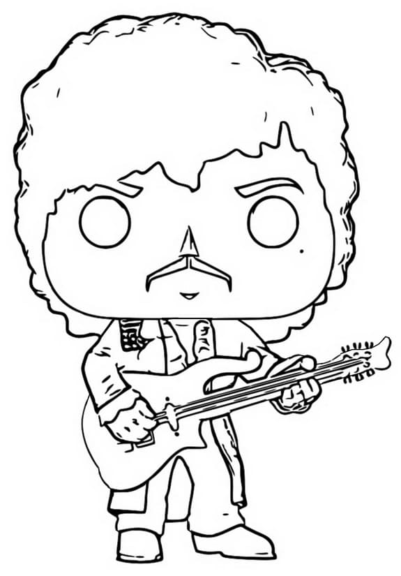 Coloring Pages Funko POP. Print Popular Character Figures