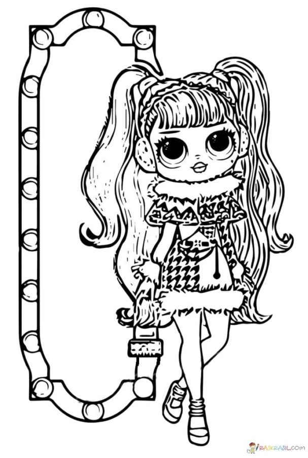 Desenhos de LOL OMG para colorir. Imprimir bonecas populares