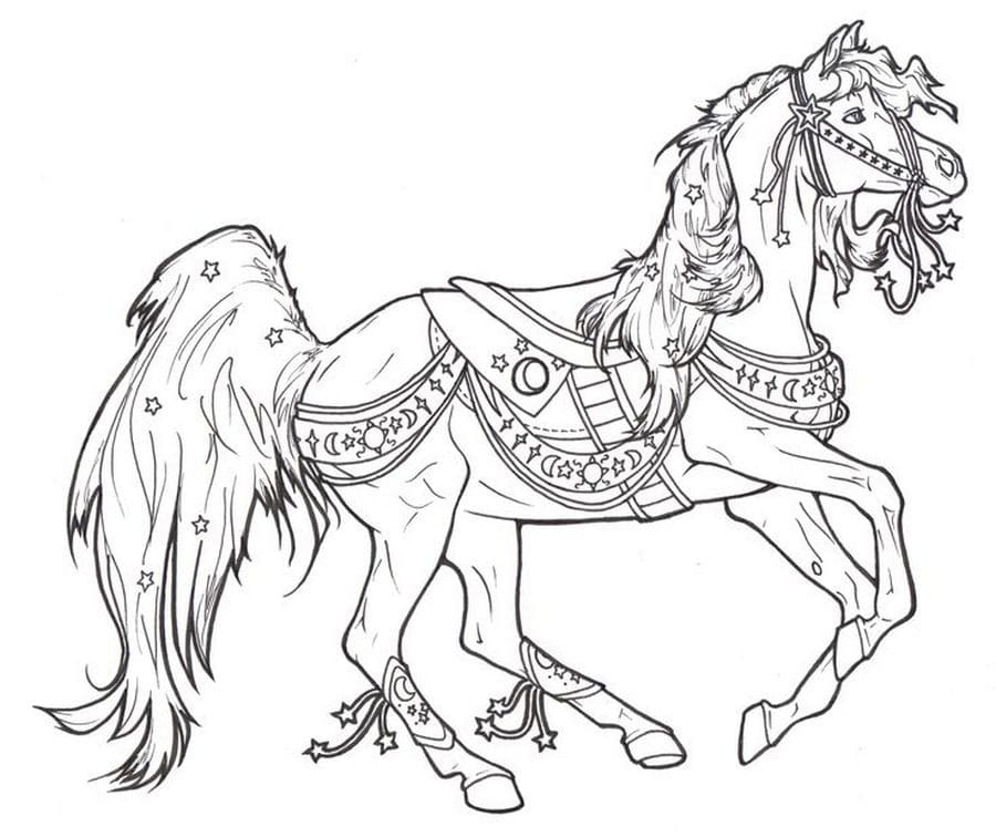 Horse Tack Coloring Pages Coloring Pages