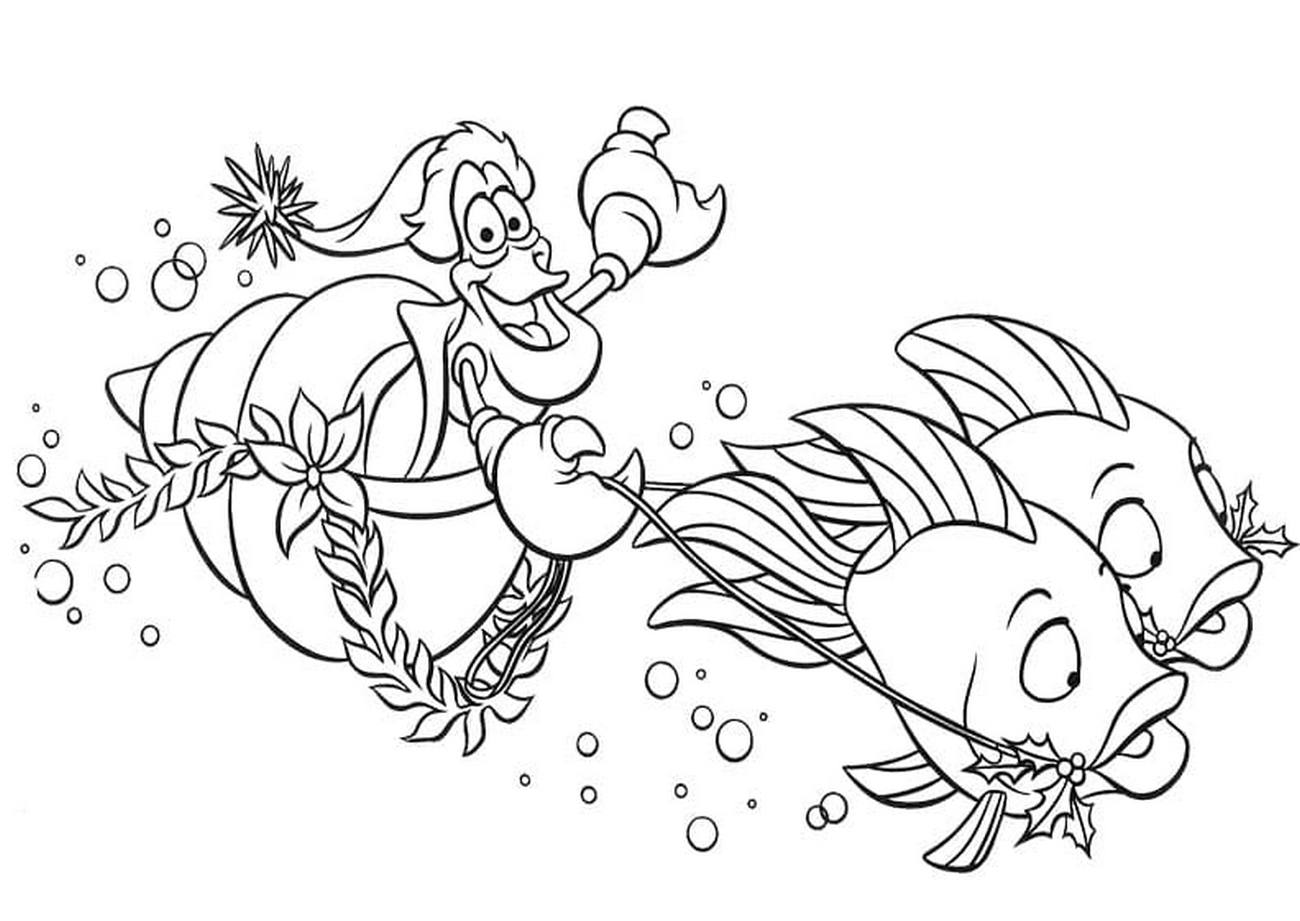 87+ Ausmalbilder Fisch Von Arielle Ausmalbilder