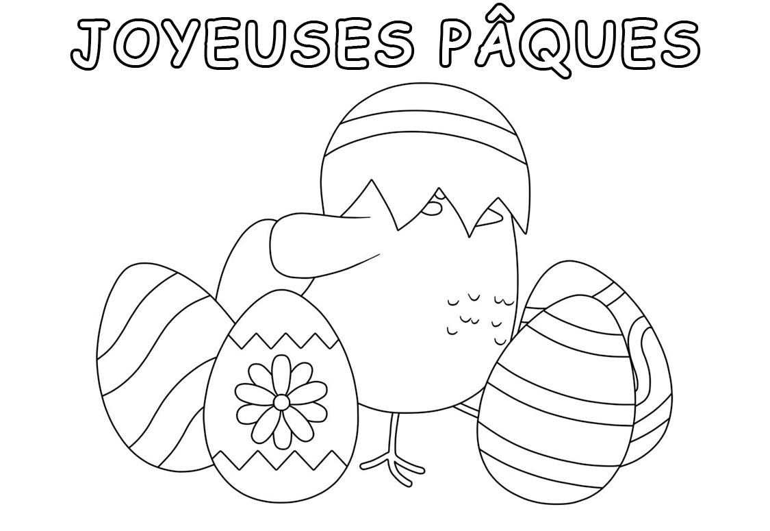 Dessin A Imprimer De Paques Delfrail