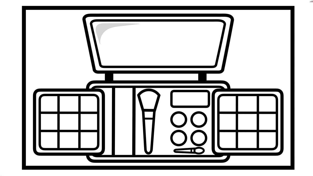 нарисованные ногти для раскраски