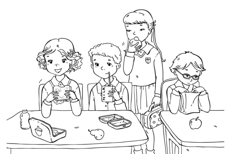 Ausmalbilder Schule Kostenlos Malvorlagen zum Ausdrucken