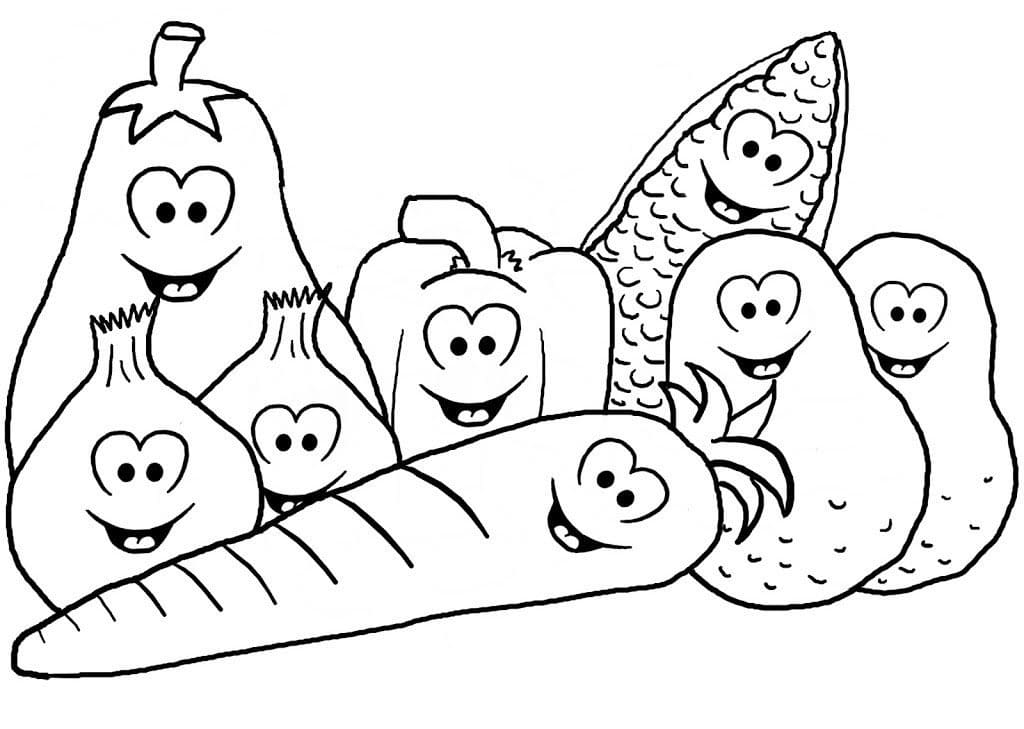 Healthy Food Coloring Pages At Getcolorings Com Free vrogue.co