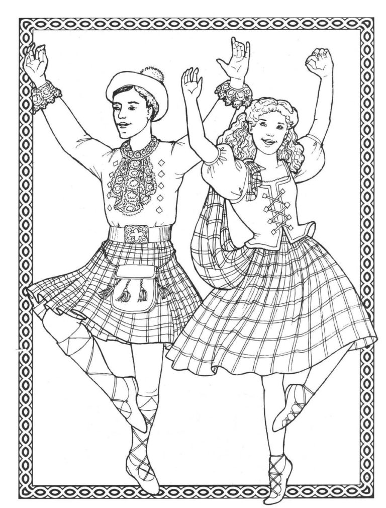 Dancing Coloring Pages 100 Pictures Free Printable