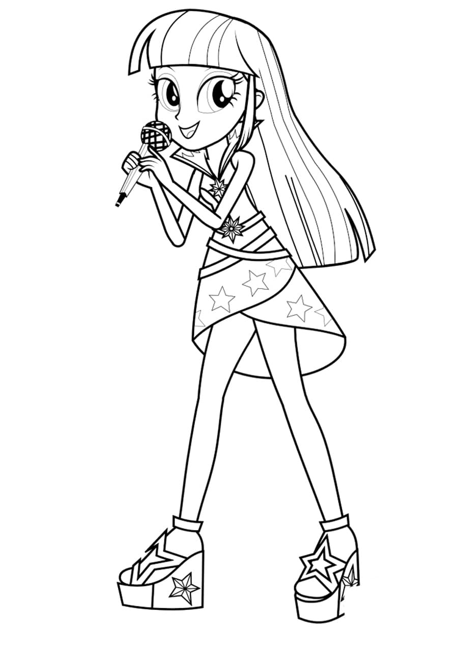 Equestria Girls Ausmalbilder Malvorlagen Images and Photos finder