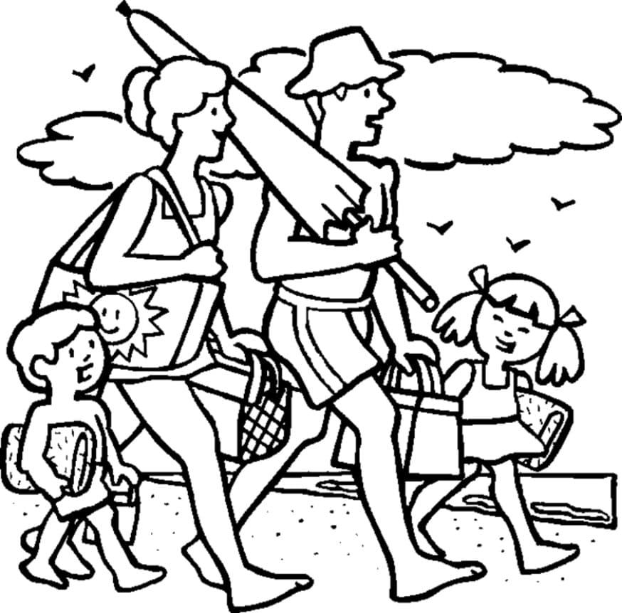 Disegni Di Famiglia Da Colorare - 100 Immagini Per La Stampa Gratuita 862_x_874_jpg