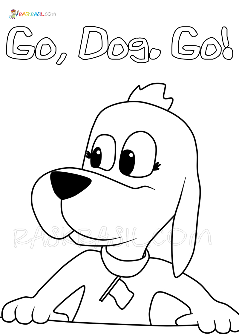 Go Dog Go Coloring Pages Printable Coloring Pages