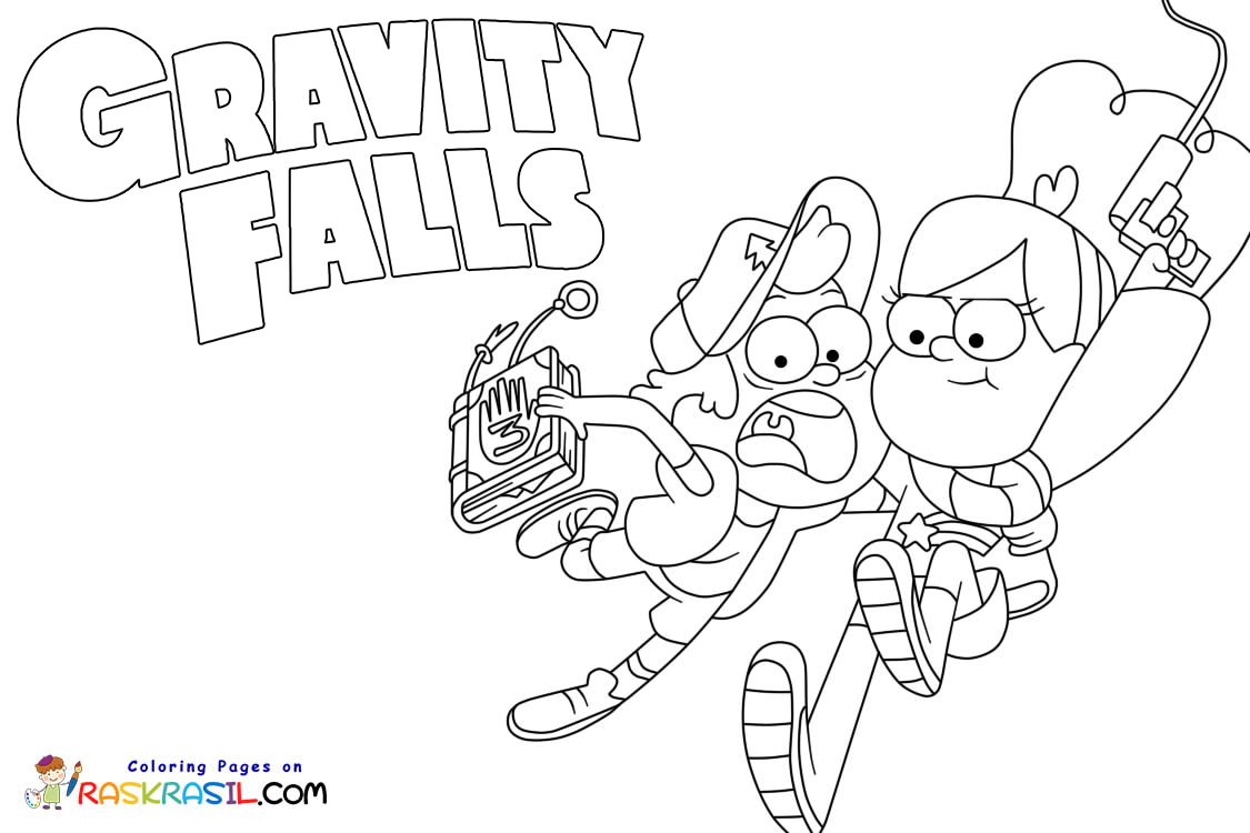 Gravity Falls Pig Coloring Pages Coloring Pages