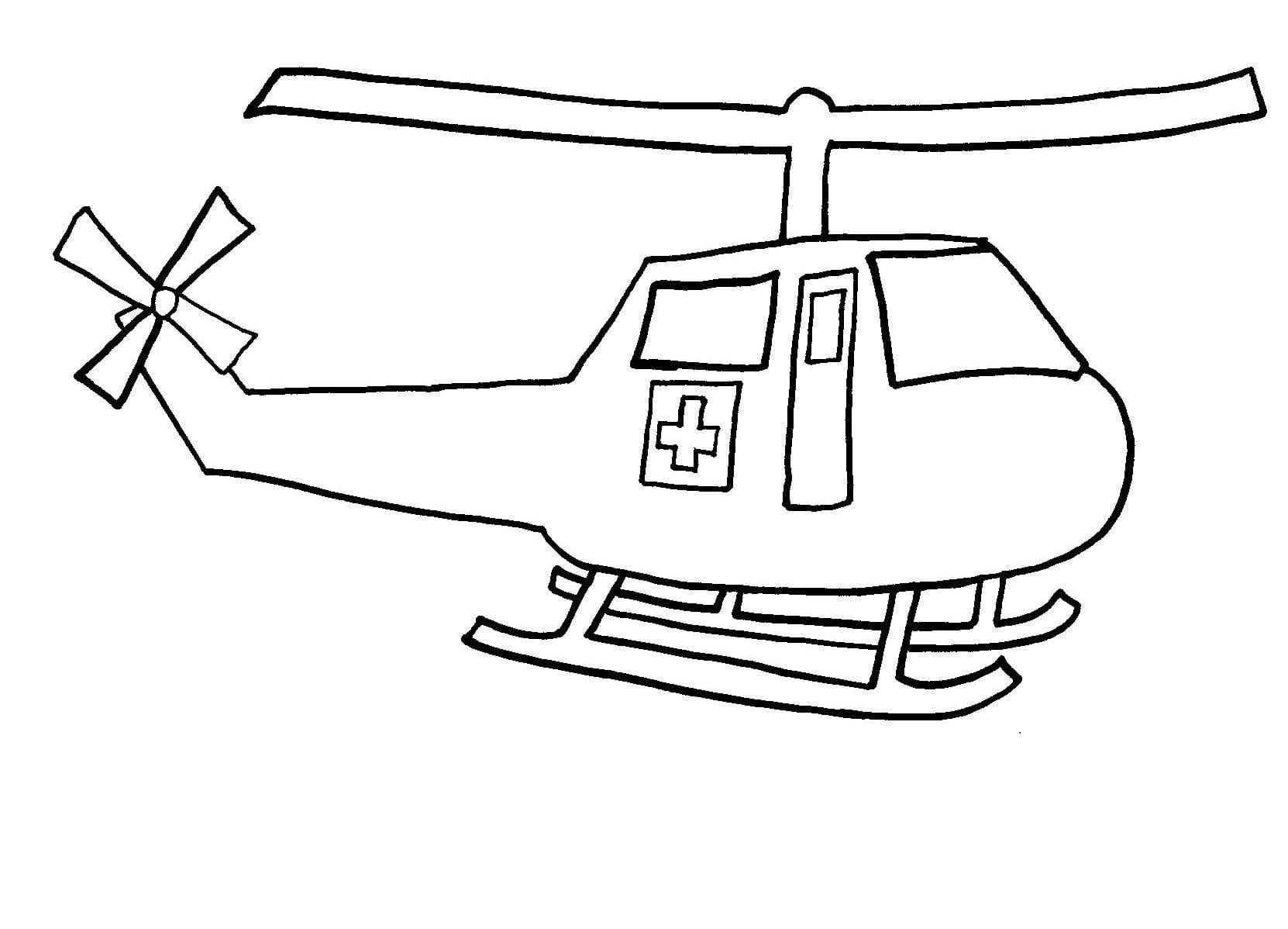 Coloring Pages Helicopters