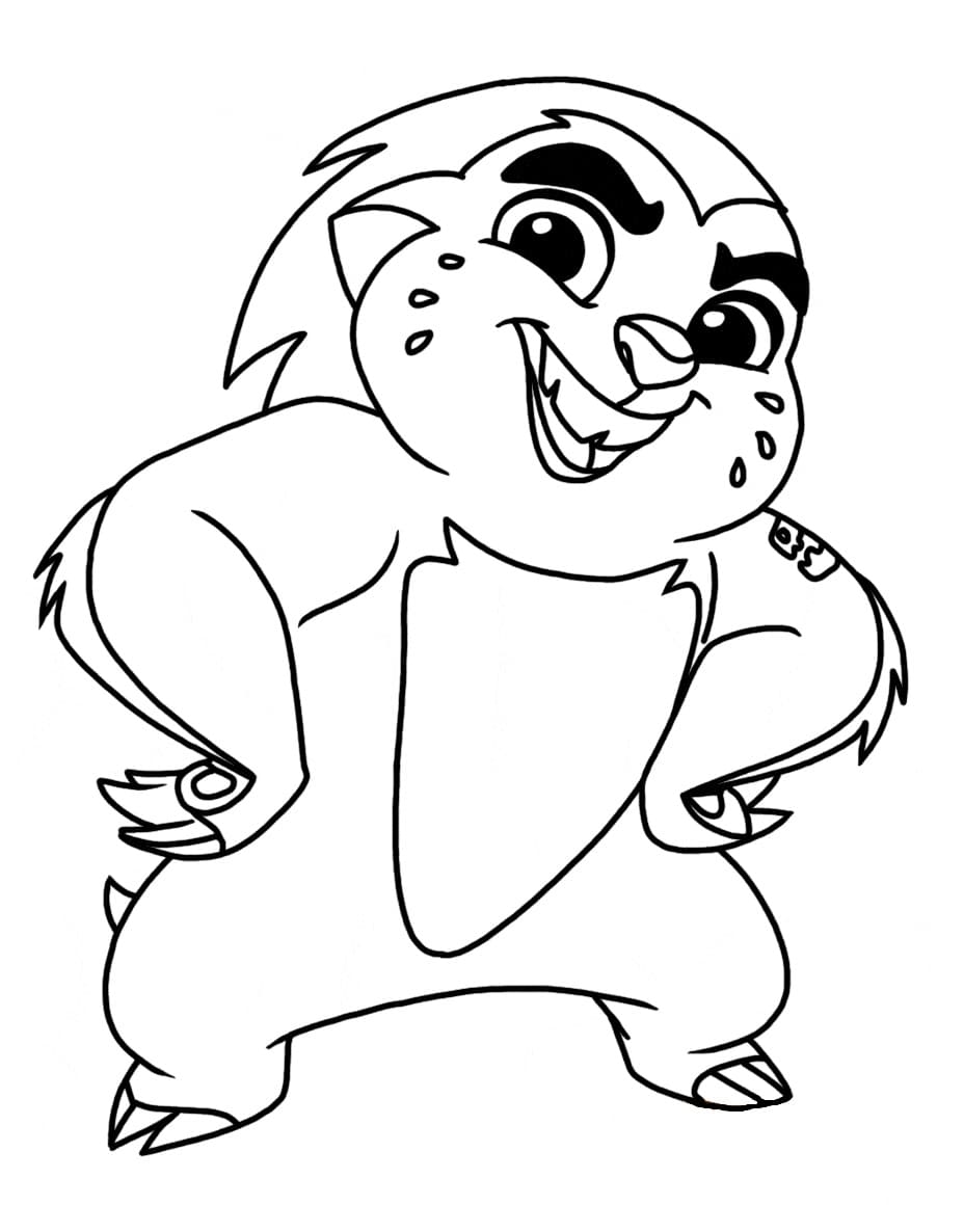 Lion Guard Coloring Pages