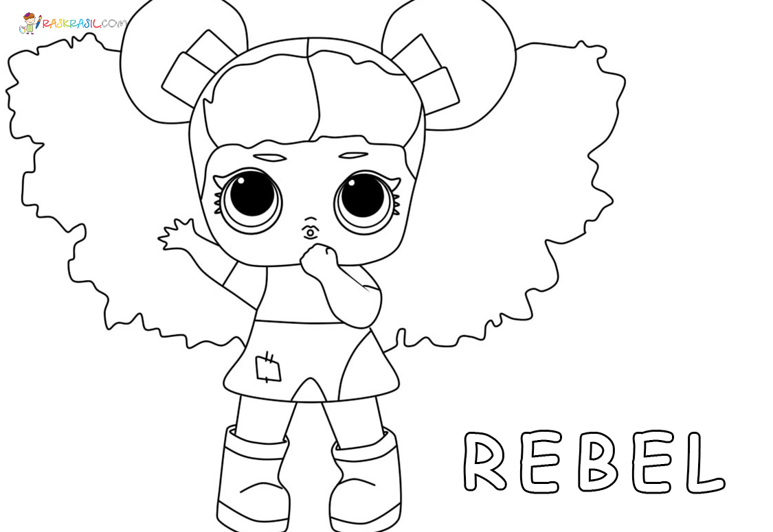 Lol Surprise Doll Coloring Pages Printable Unicorn Lol Surprise
