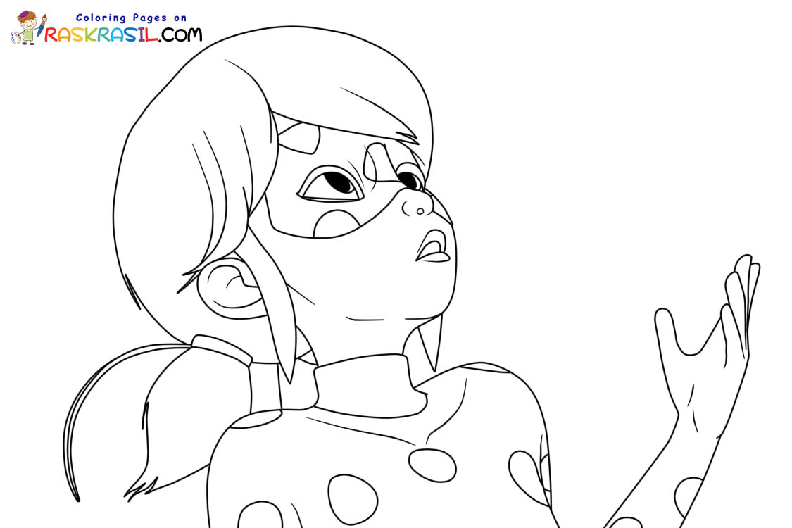 Miraculous Ladybug Coloring Pages