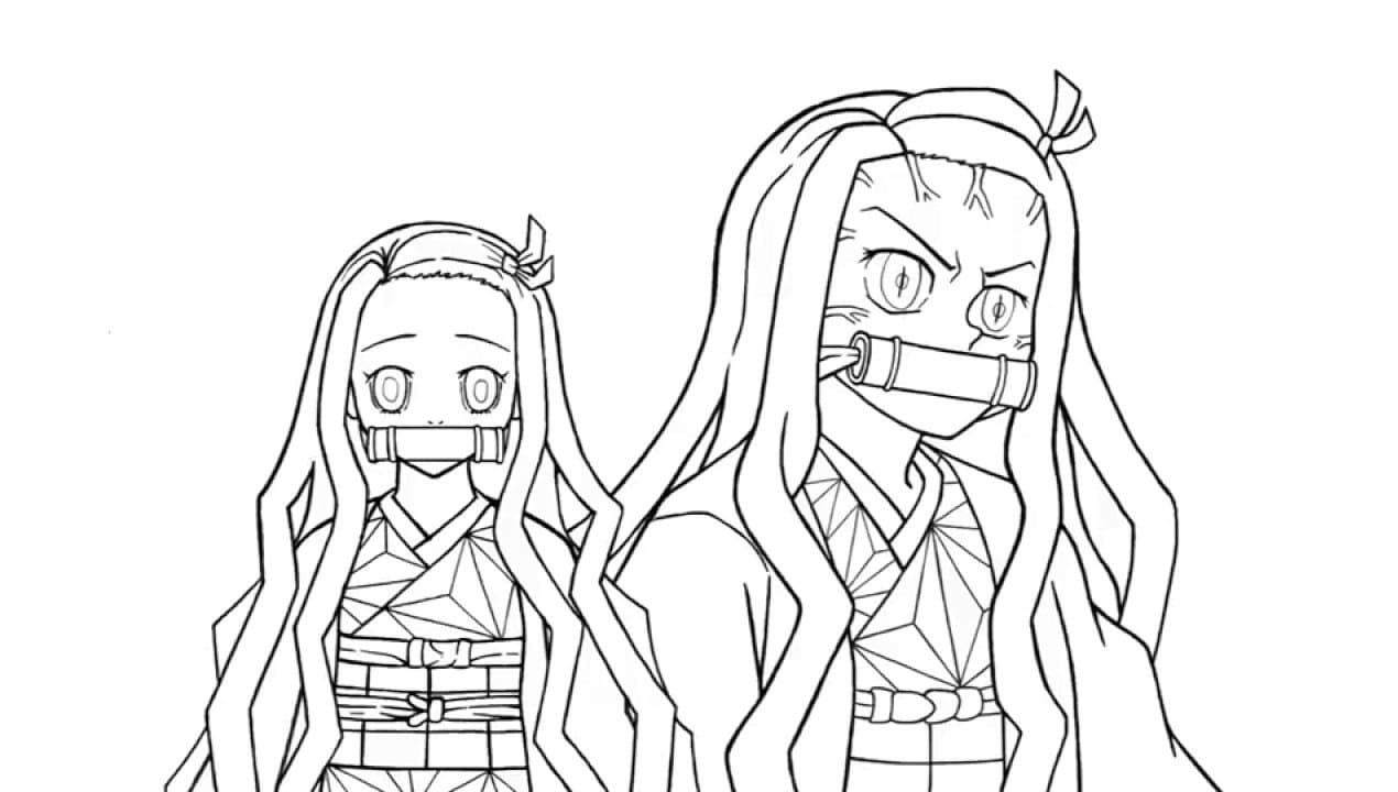 незуко срисовать