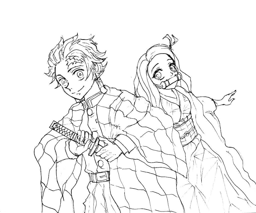 незуко срисовать