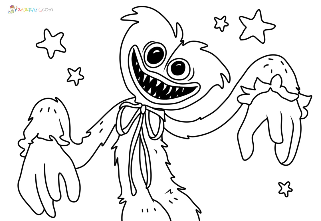 30+ poppy playtime coloring pages HajirahIwan