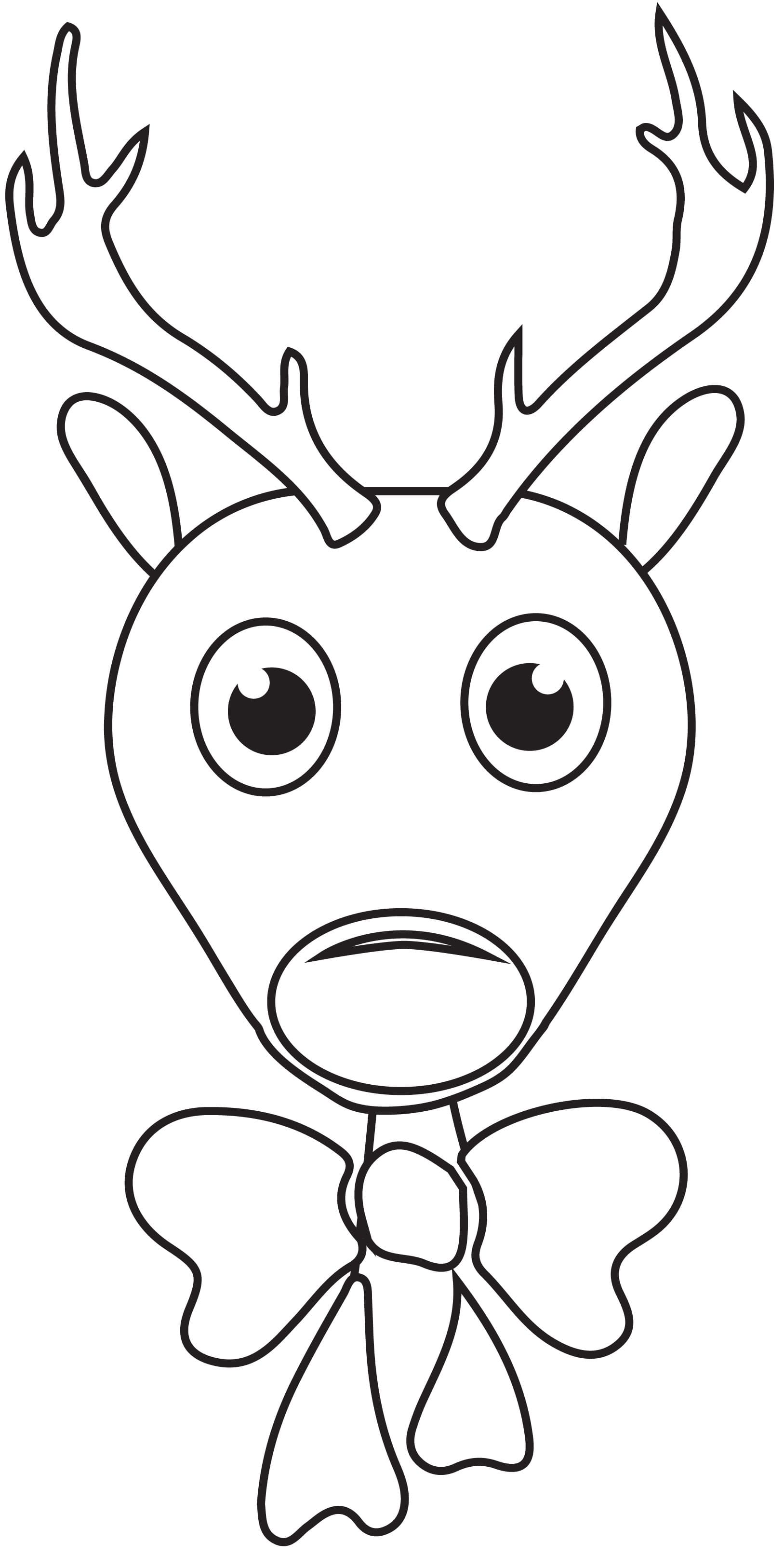 Rudolph the Red-Nosed Reindeer Coloring Pages | 100 Free Pictures