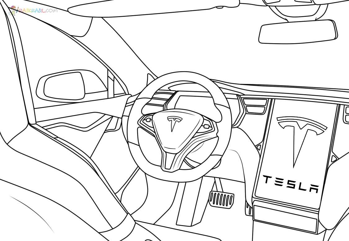 Tesla Coloring Pages New Best Pictures Free Printable